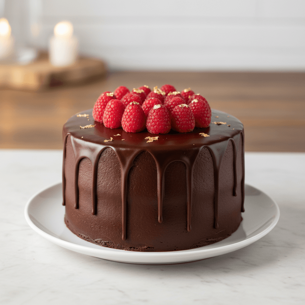 Chocolate birthday cake